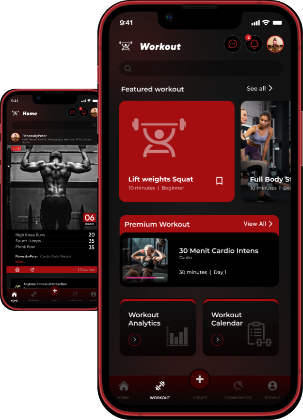 Log Workouts Feature